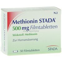 Methionin STADA 500mg Filmtabletten 50 ST - 0177508