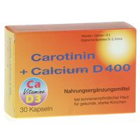CAROTININ + CALCIUM D 400 30 ST - 0214161