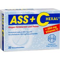 ASS + C Hexal gegen Schmerzen u. Fieber 20 ST - 0255504