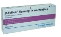 Jodetten Henning 1x wöchentlich 14 ST - 0270998