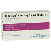 Jodetten Henning 1x wöchentlich 28 ST - 0271006