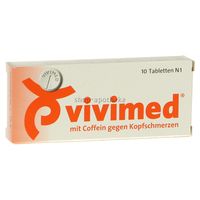 Vivimed mit Coffein gegen Kopfschmerzen 10 ST - 0410318