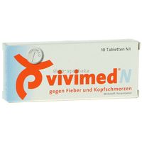 Vivimed N gegen Fieber und Kopfschmerzen 10 ST - 0410347