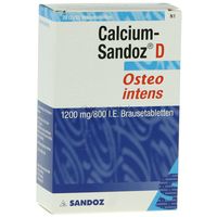 Calcium-Sandoz D Osteo intens 1200mg/800 I.E. Bta 20 ST - 0423686