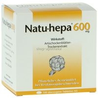 Natu-hepa 600mg 100 ST - 0432662