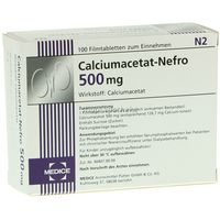 Calciumacetat-Nefro 500mg 100 ST - 0434023