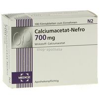 Calciumacetat-Nefro 700mg 100 ST - 0434052