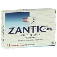 Zantic 75mg Magentabletten 12 ST - 0492718