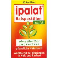Ipalat Halspastillen mild 40 ST - 0581190