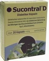 Sucontral D Diabetiker Kapseln 20 ST - 0619550