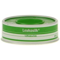 LEUKOSILK 5MX1.25CM 1 ST - 0626219