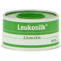 LEUKOSILK 5MX2.5CM 1 ST - 0626225