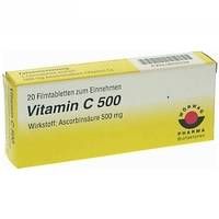 VITAMIN C 500 20 ST - 0652234