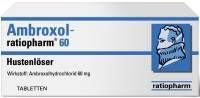 Ambroxol-ratiopharm 60mg Hustenlöser 20 ST - 0680868