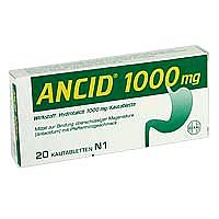 Ancid 1000mg 100 ST - 0838298