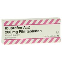 Ibuprofen AbZ 200 mg Filmtabletten 20 ST - 1016049