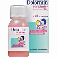 Dolormin für Kinder Ibuprofensaft 2% 100 ML - 1094902
