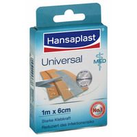 Hansaplast med Universal 1mx6cm 10 ST - 1201611