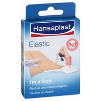 Hansaplast med Elastic 1mx6cm 10 ST - 1202591