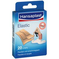 Hansaplast med Elastic Strips 20 ST - 1202639