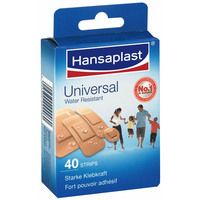 Hansaplast Universal Water Resist. 5 Größen Strips 40 ST - 1215240