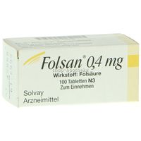 Folsan 0.4mg 100 ST - 1246766