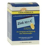 Zink 10+C Brausetabletten 40 ST - 1247151