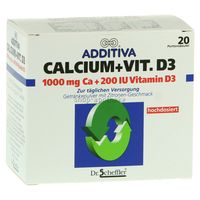 ADDITIVA CALCIUM 1000mg + Vit.D3 20 ST - 1329274
