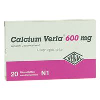 Calcium Verla 600mg 20 ST - 1397838