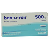 Ben-u-ron 500MG 10 ST - 1484833