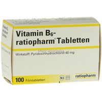 Vitamin-B6-ratiopharm 40mg Filmtabletten 100 ST - 1586077