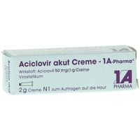 Aciclovir akut Creme - 1A-Pharma 2 G - 1664245