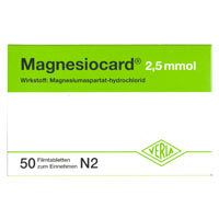 Magnesiocard 2.5mmol 50 ST - 1667812