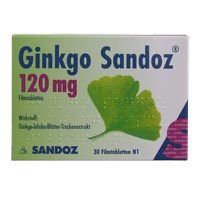Ginkgo Sandoz 120mg Filmtabletten 30 ST - 1683461