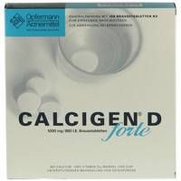 Calcigen D forte 1000 mg/880 I.E. Brausetabletten 100 ST - 1697339