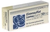 Eisensulfat Lomapharm 50mg 100 ST - 1713400