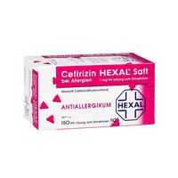Cetirizin Hexal Saft bei Allergien 150 ML - 1830123