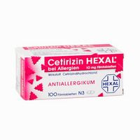 Cetirizin Hexal bei Allergien 100 ST - 1830229