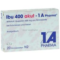 Ibu 400 akut - 1A-Pharma 20 ST - 2013219