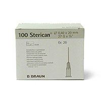 STERICAN 0.40X20 GRAU L L 100 ST - 2050864