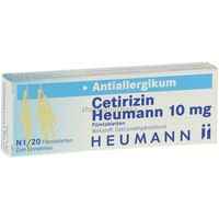Cetirizin Heumann 10mg Filmtabletten 20 ST - 2075309
