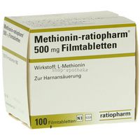 Methionin-ratiopharm 500mg Filmtabletten 100 ST - 2158283