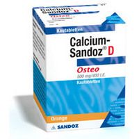 Calcium-Sandoz D Osteo Kautablette 100 ST - 2227825