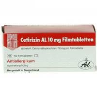 Cetirizin AL 10mg Filmtabletten 100 ST - 2406611