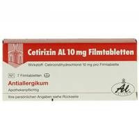 Cetirizin AL 10mg Filmtabletten 7 ST - 2406640