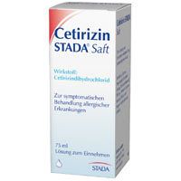 Cetirizin STADA Saft 10mg/10ml Lösung z Einnehmen 75 ML - 2418146