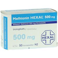 Methionin Hexal 500mg 50 ST - 2428110