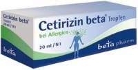Cetirizin beta Tropfen 20 ML - 2451095