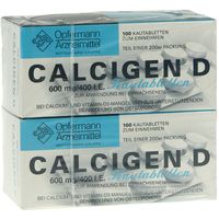 Calcigen D Kautabletten 200 ST - 2470170