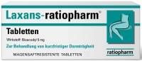 Laxans-ratiopharm 5mg magesaftresistente Tabletten 100 ST - 2570919
